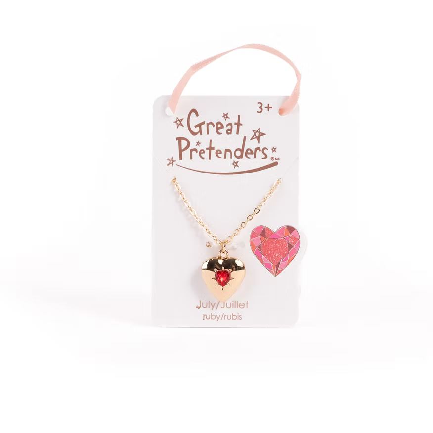 Birthstone Heart Lockets