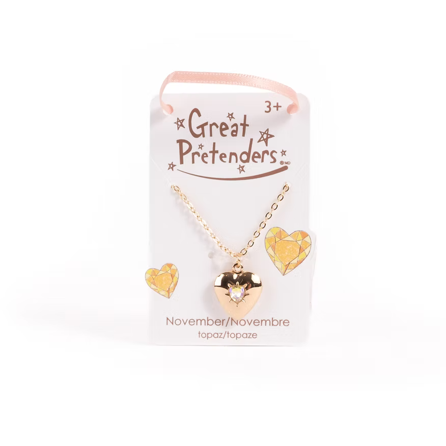 Birthstone Heart Lockets