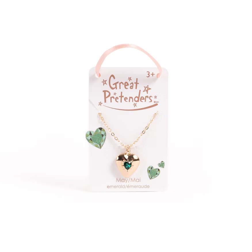 Birthstone Heart Lockets