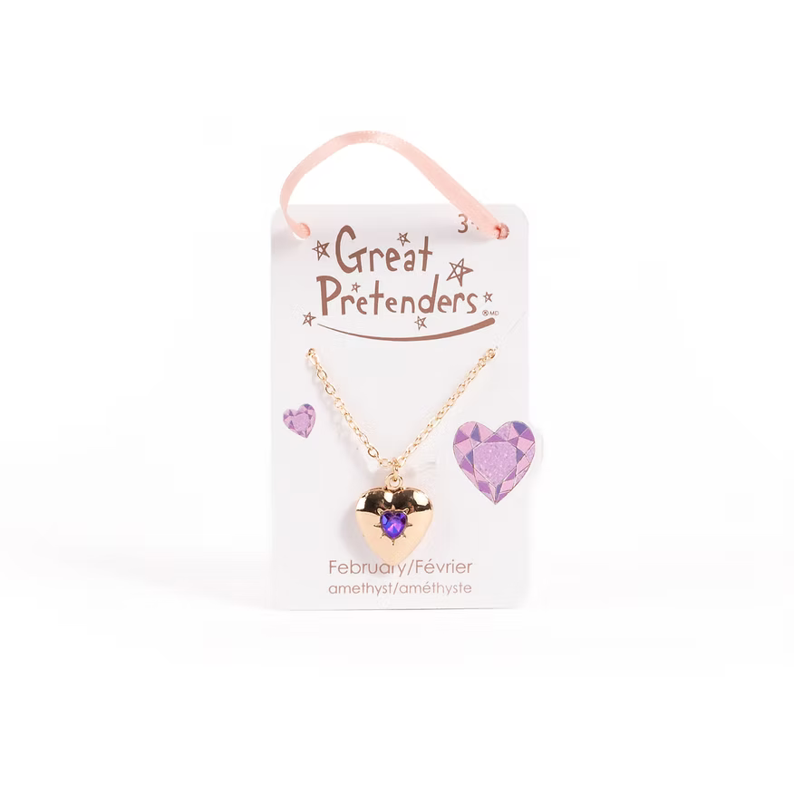 Birthstone Heart Lockets