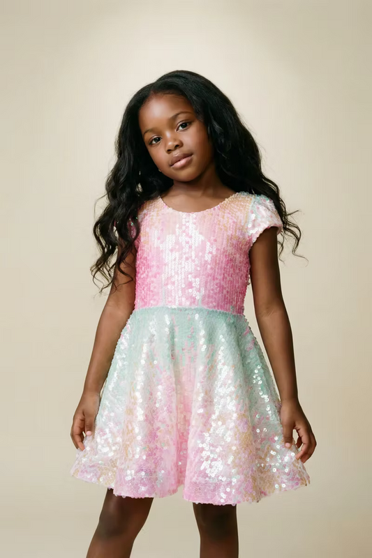 Great Pretenders - Sorbet Swirl Skater Dress