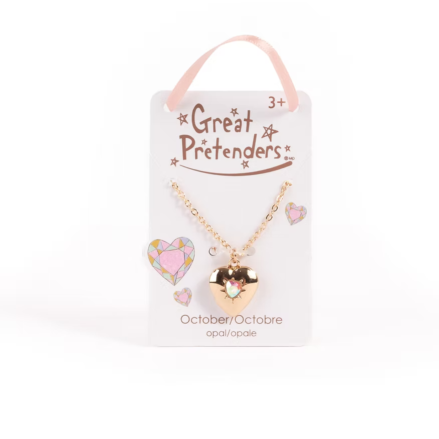 Birthstone Heart Lockets