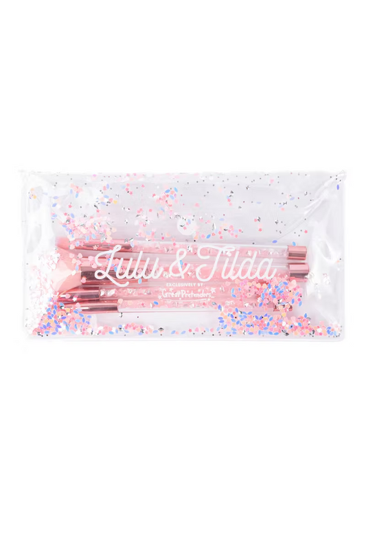 Lulu & Tilda - Glam Girl Glitter Brush Set with Bag