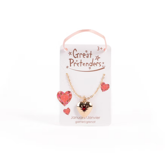 Birthstone Heart Lockets