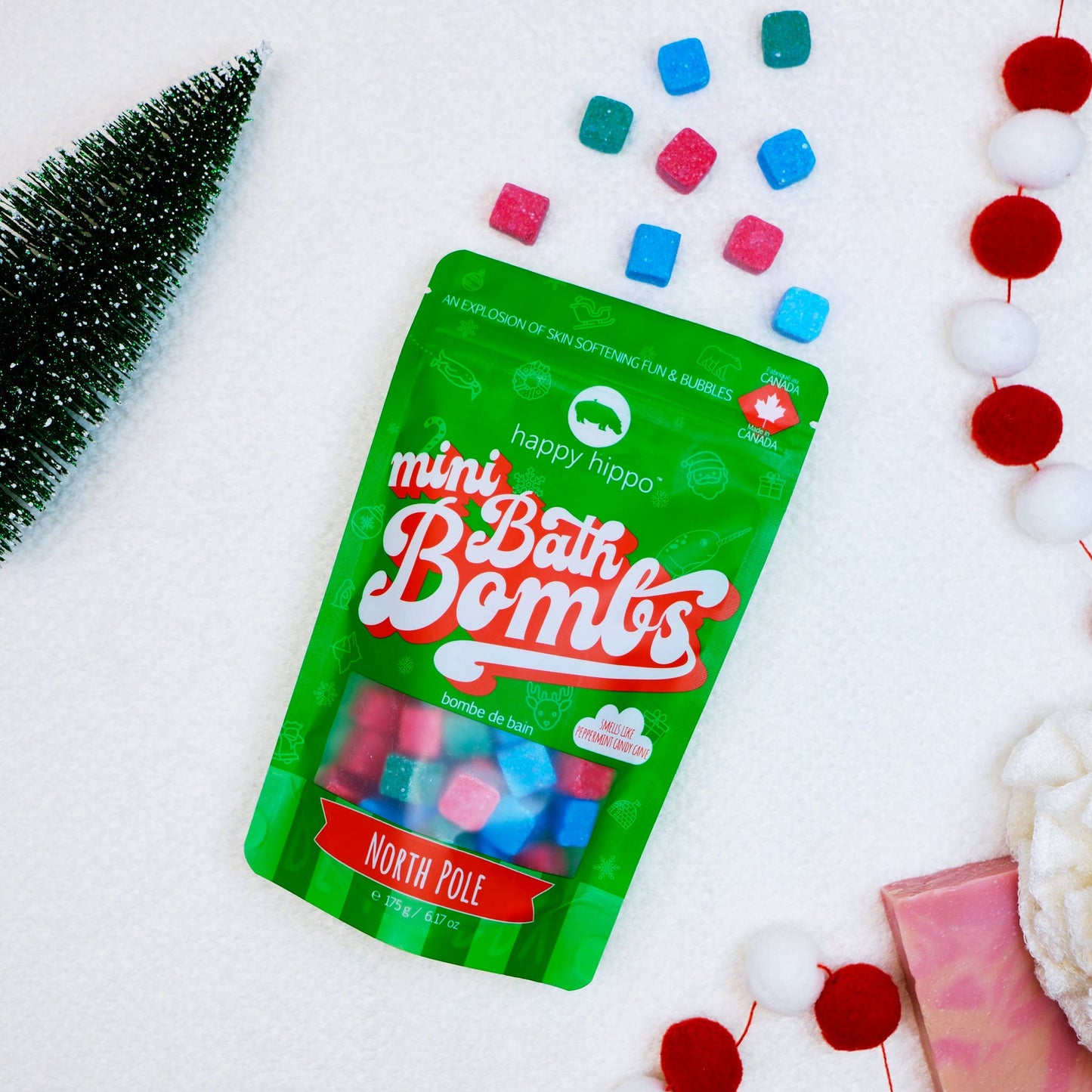 North Pole - Mini Bath Bombs