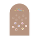 JUMBO Magic Playwall - Arch Magnetic Wall Decal for Kids