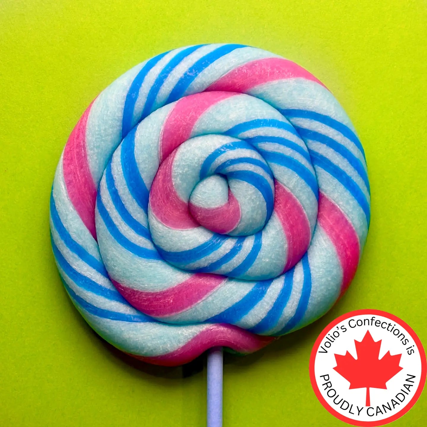 Cotton Candy Handmade Whirl Pop