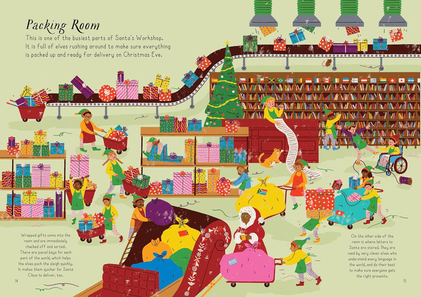 Santa's Workshop: Magical 3-D workshop to press out and make! Includes: 32-page book, 6 models, over 20 press-out pieces