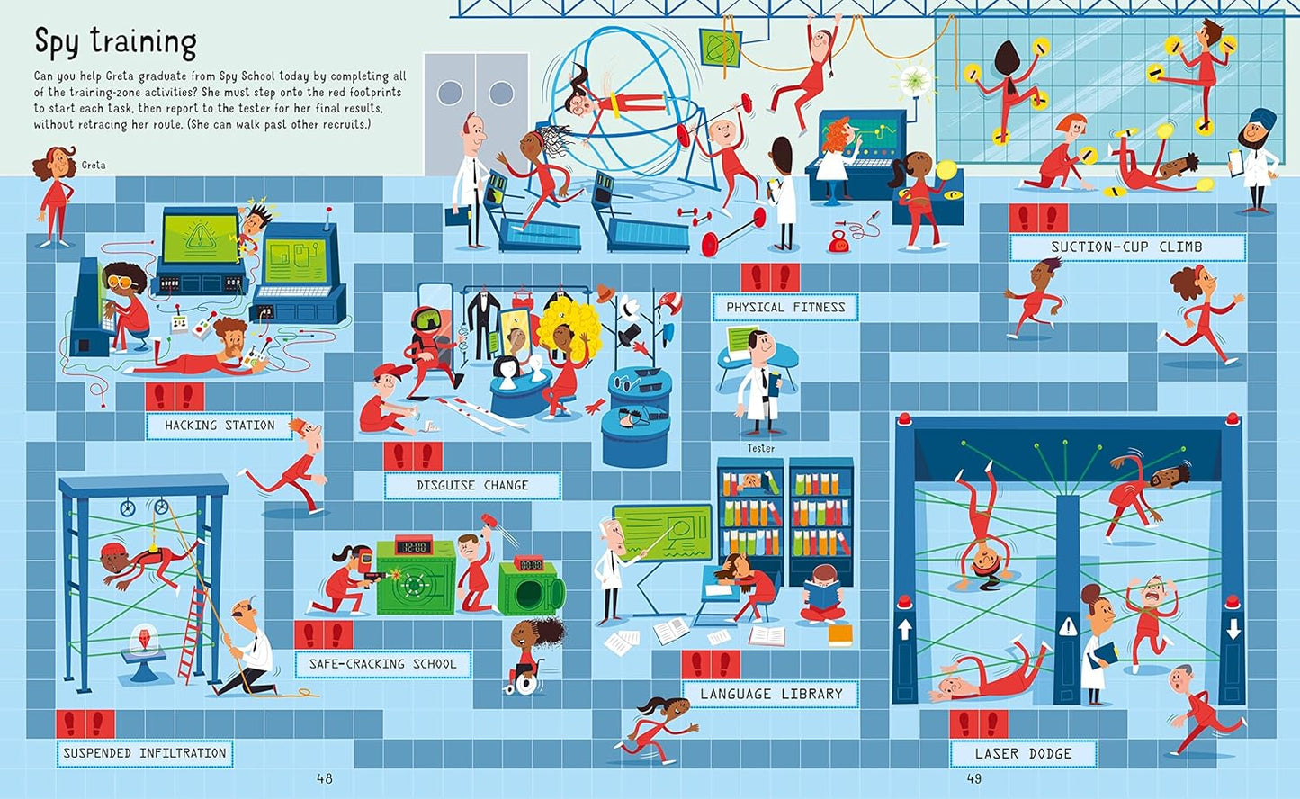 Spy Mazes
