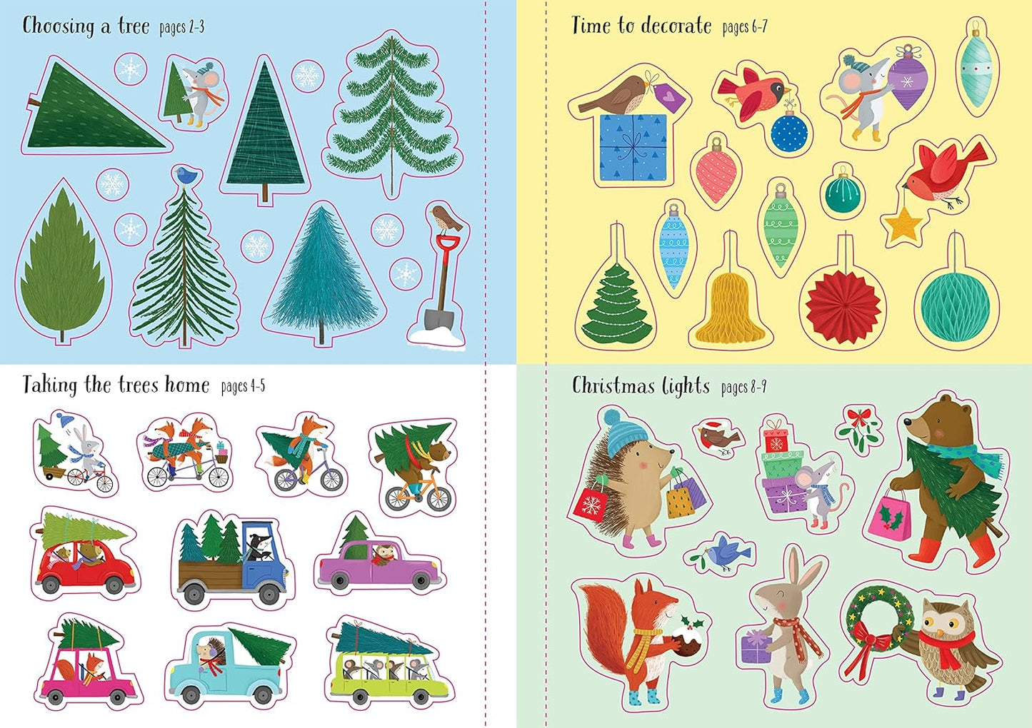Sparkly Christmas Trees