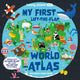 Lonely Planet My First Lift-the-Flap World Atlas Giant Pull Out Map, Wow Factor Facts & Surprises, Search & Find Games, Beautiful & Engaging Illustrations