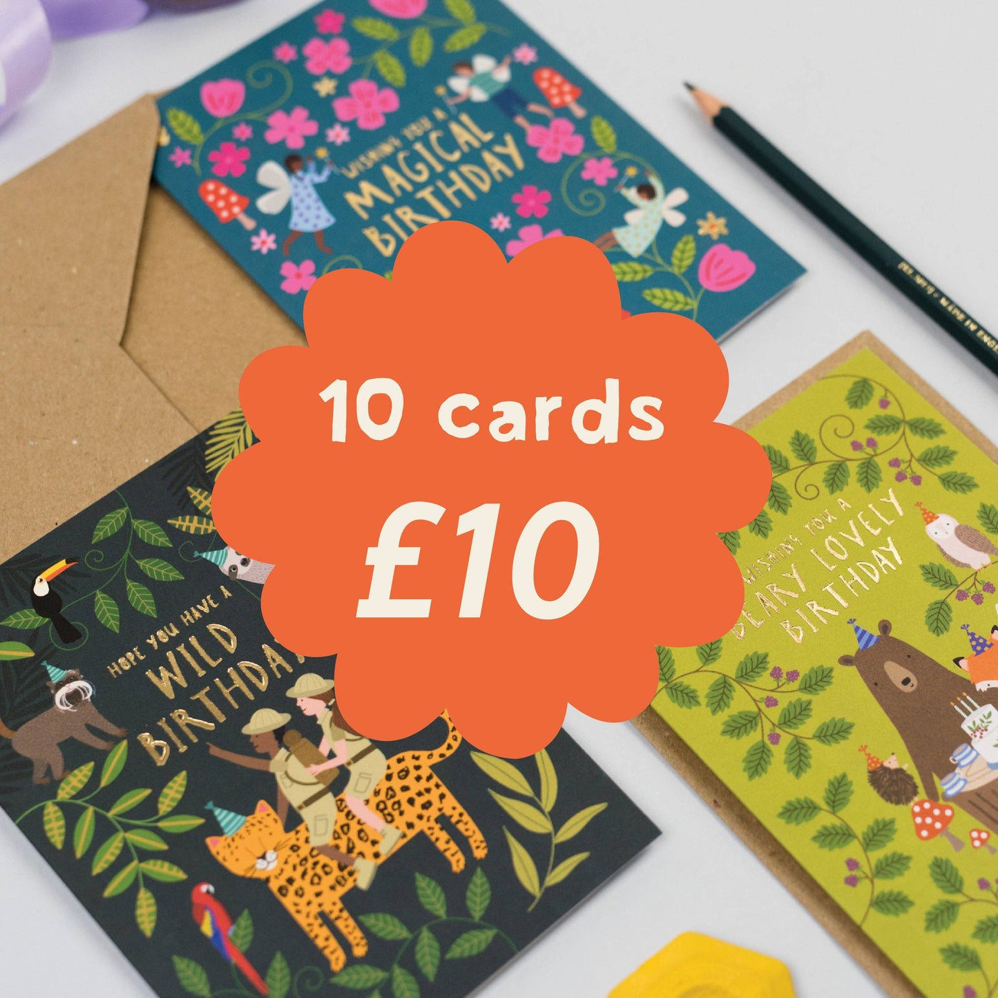 ✨ End of Line Lucky Dip – 10 Cards for £10! ✨