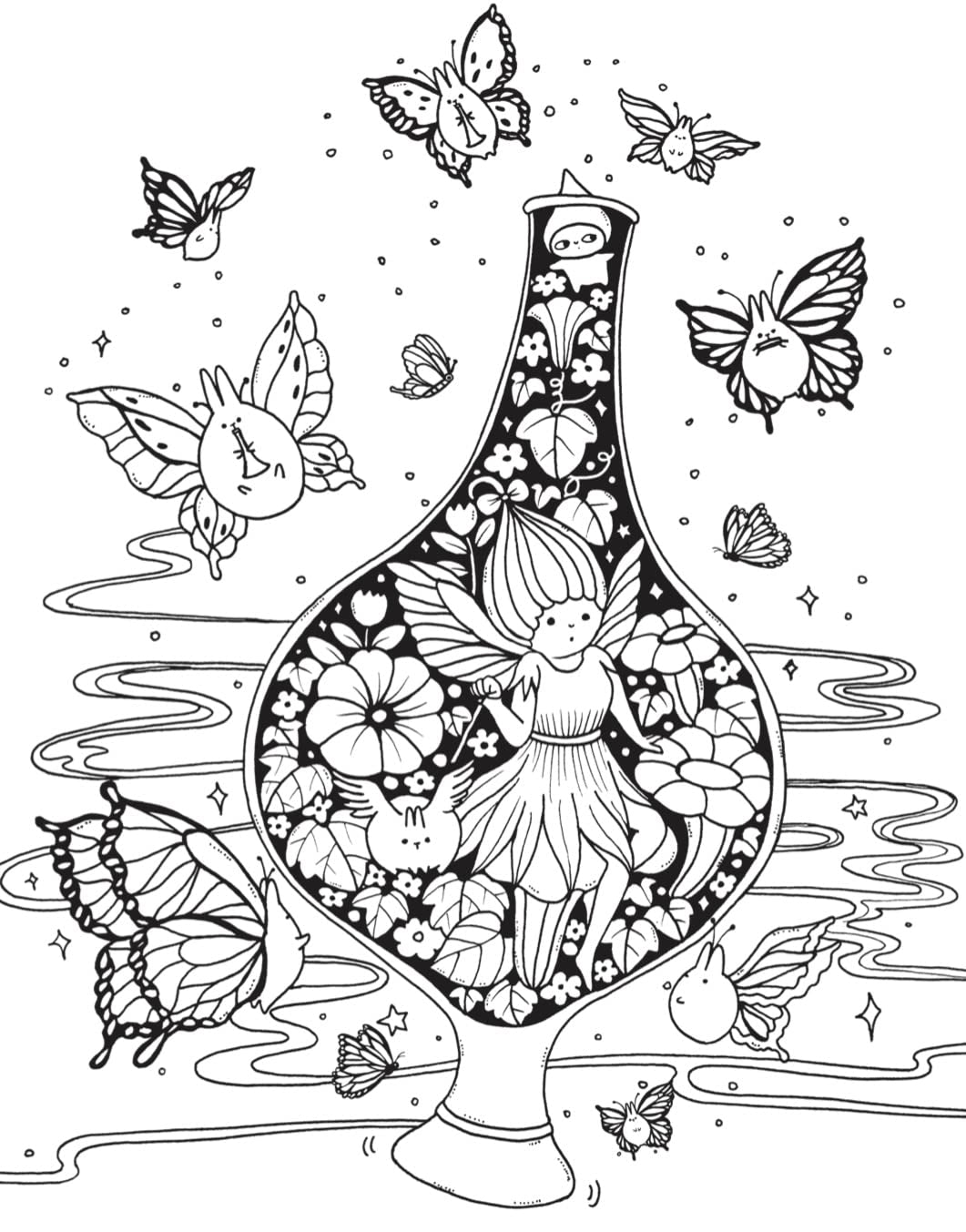 A Million Magical Creatures
Enchanting Characters to Color