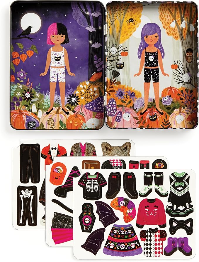 Spooky Season Magnetic Dress-up Play Set