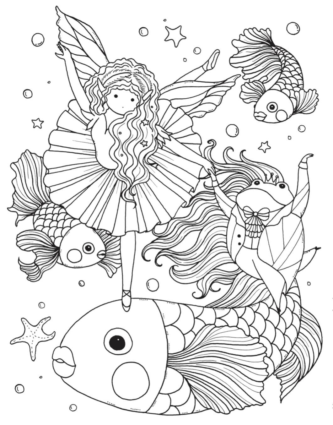 A Million Magical Creatures
Enchanting Characters to Color