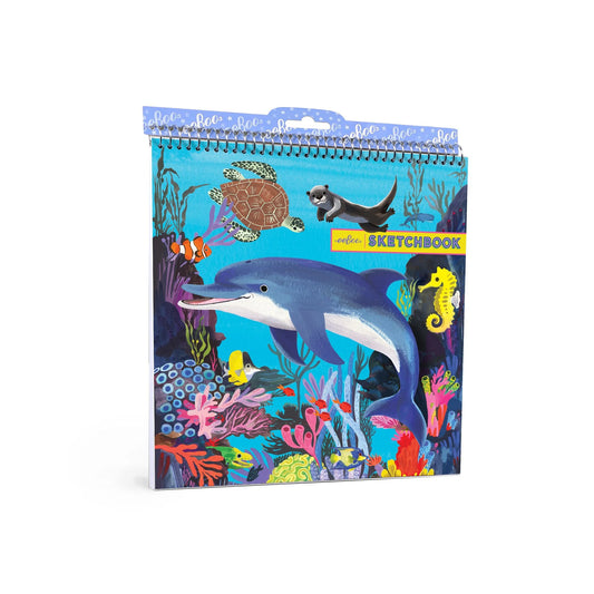Sea Life Square Sketchbook