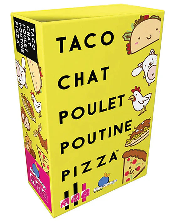 Taco Chat Poulet Poutine Pizza French version