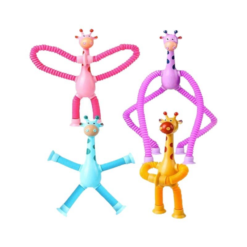 Giraffe Toy Pop Tube Fidget Toy Sensory Toy