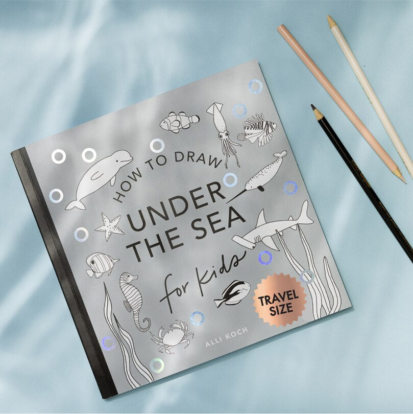 Under the Sea: How to Draw Books for Kids with Dolphins, Mermaids, and Ocean Animals