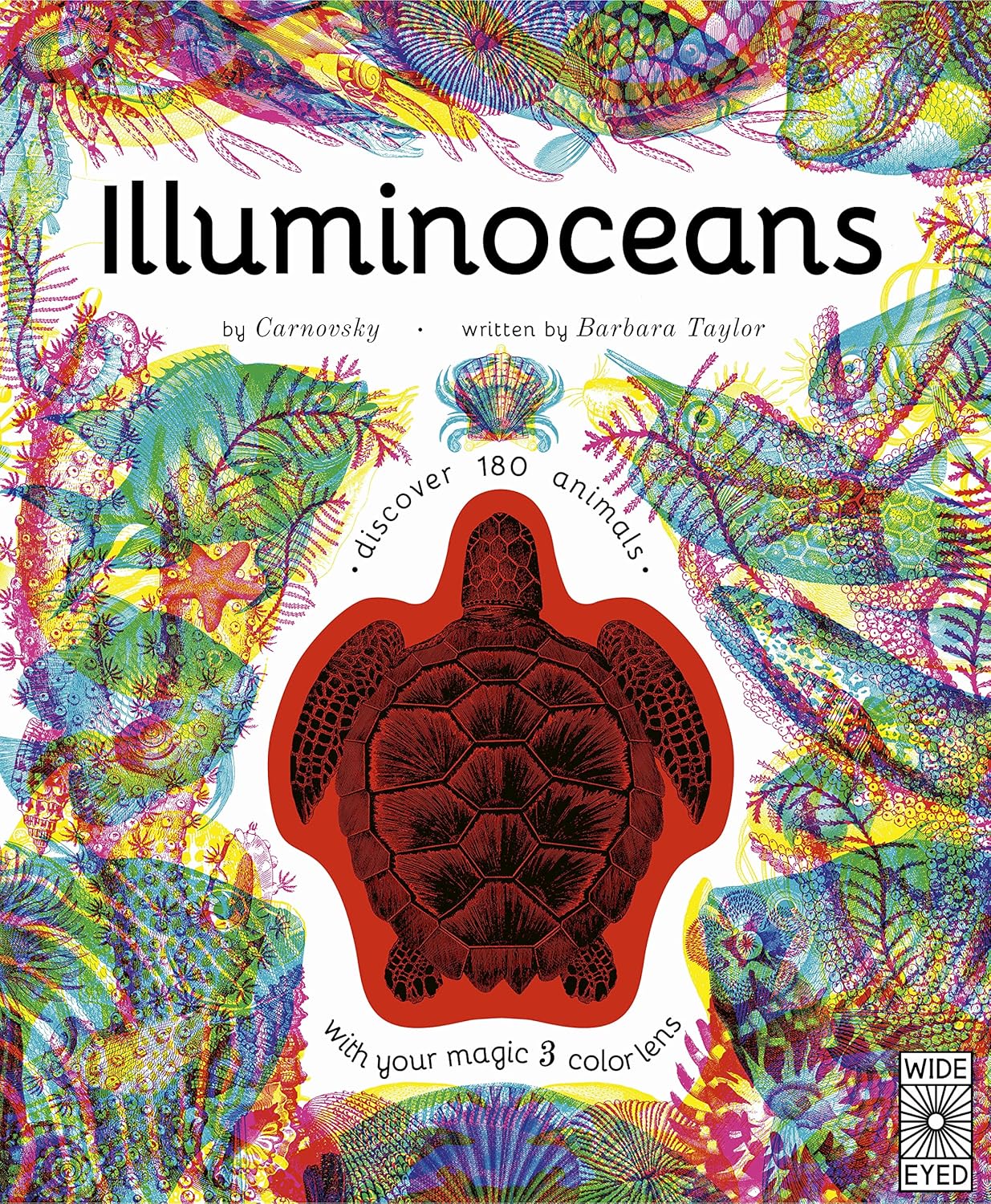Illuminoceans Discover 180 animals with your magic three color lens
