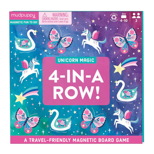 Unicorn Magic 4 - in-a-Row Magnetic Game
