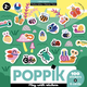 Play with Stickers -Little insects
