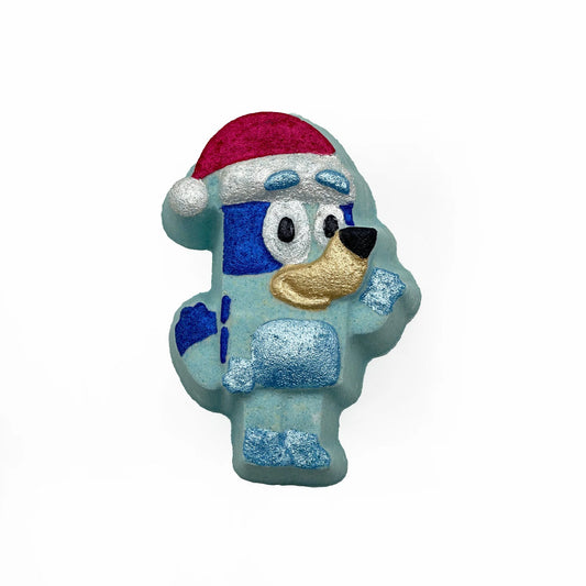 Christmas Bath Bomb - Santa Blue