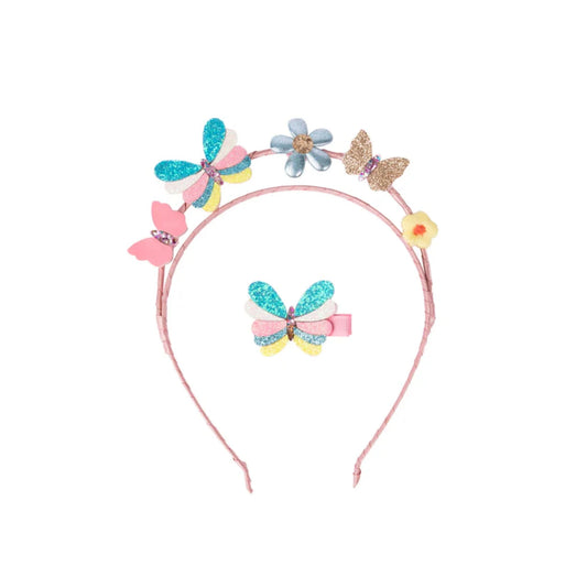 Butterflies for Days Headband & Clip