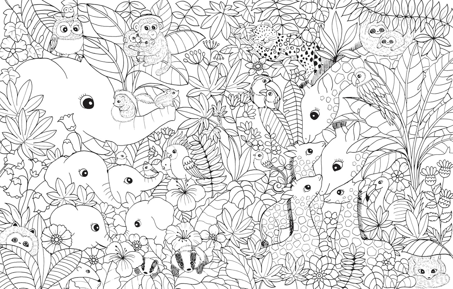 A Million Baby Animals
Little Creatures to Color