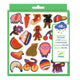 60 felt stickers / The silly ones!