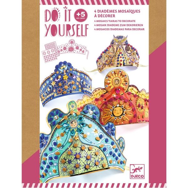 DIY / Enchantresses : mosaics tiaras to decorate