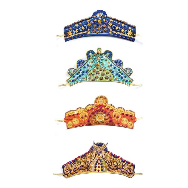 DIY / Enchantresses : mosaics tiaras to decorate