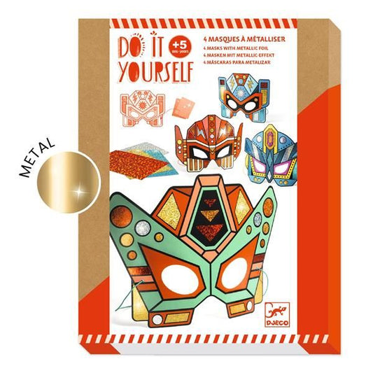 DIY / Mosaics and stickers / Robots (4 masks)
