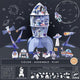 Color Assemble Play / Space rocket