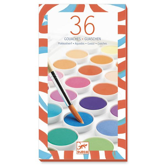 Watercolour 36 colour cakes