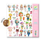 Metallic Stickers / The little world of Tinyly