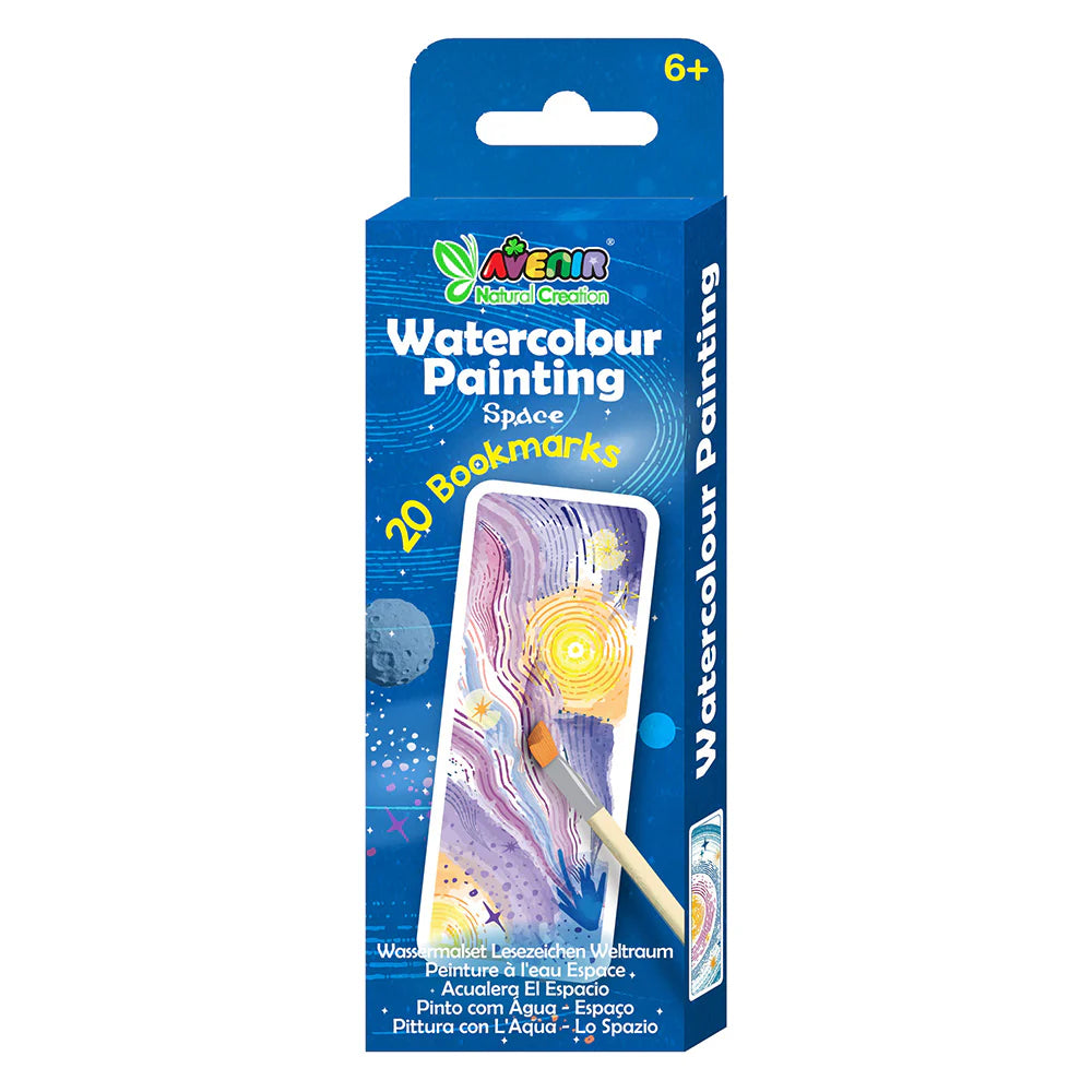 Avenir Watercolour Painting Bookmarks
