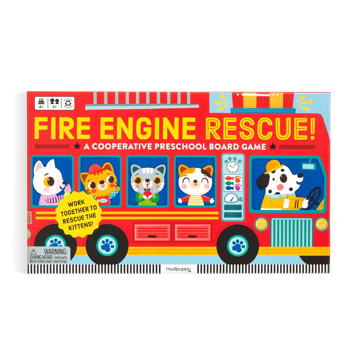 Fire Engine Rescue! Cooperative Board Game