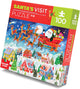Santa's Visit 100pc Christmas Jigsaw Puzzle