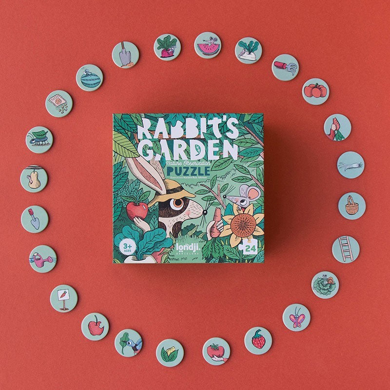 LONDJI Puzzle - Rabbit's Garden