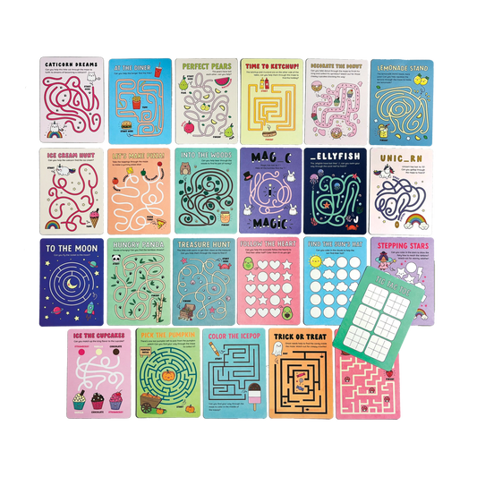 Mini Mazes Activity Cards