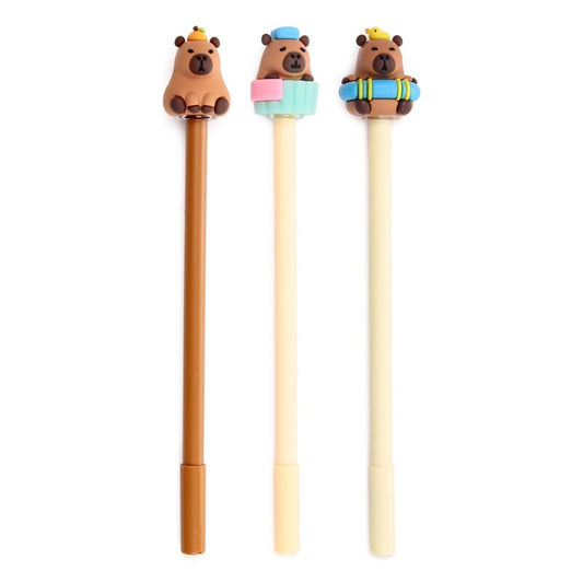 Inkredible Erasable Pen with Capybara Topper