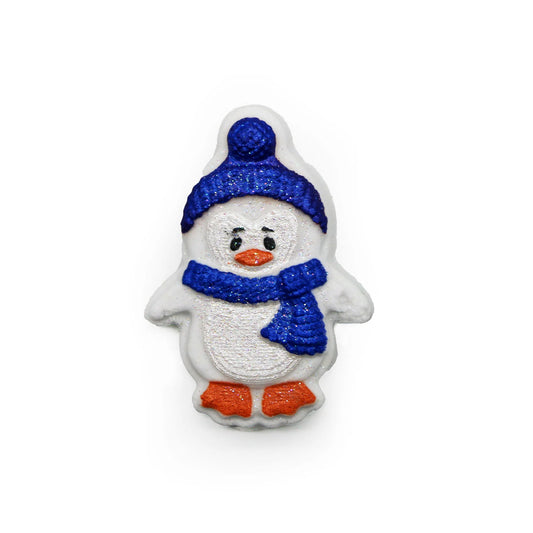 Christmas Bath Bomb - Mini Penguin W/Toque