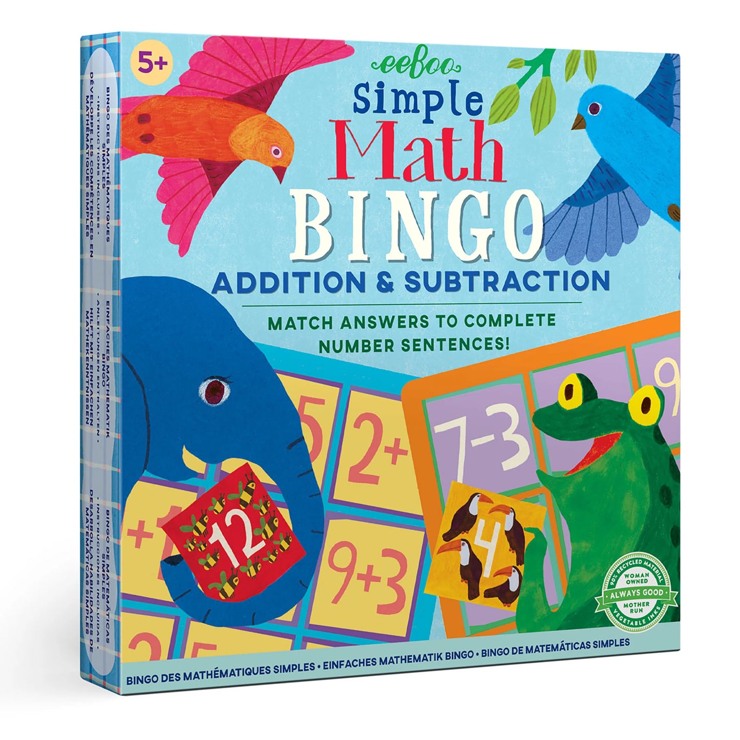 Eeboo - Simple Math Bingo