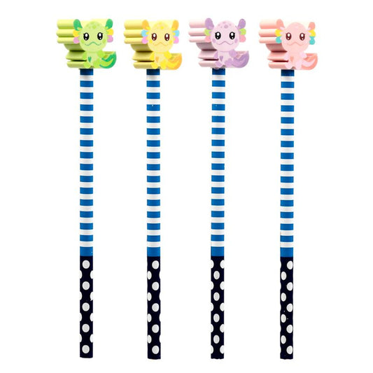 Axolotl Pencil & Eraser Topper