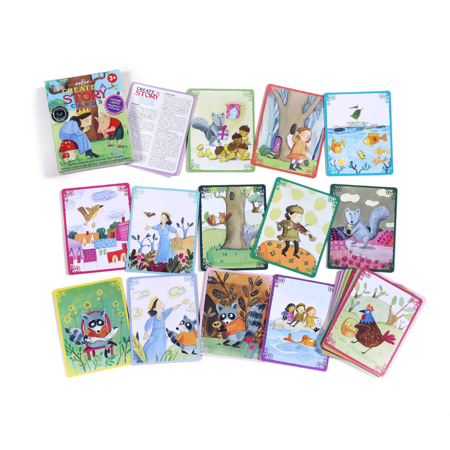 Mystery in the Forest Create A Story Cards