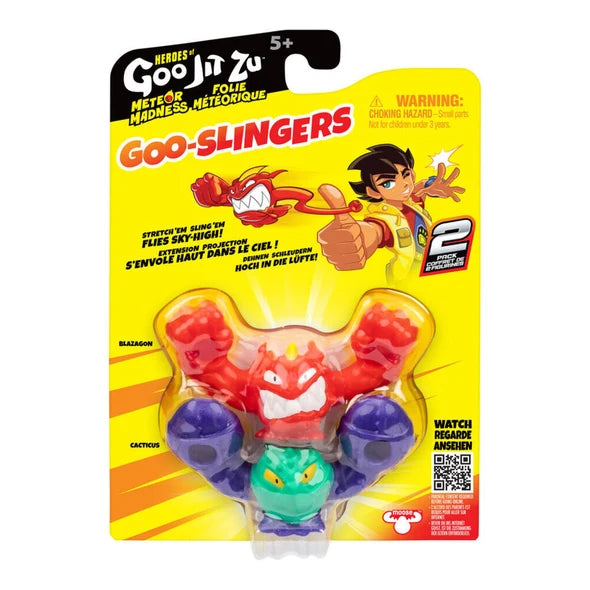 HEROES OF GOO JITZU S15 GOO SLINGERS 2PK