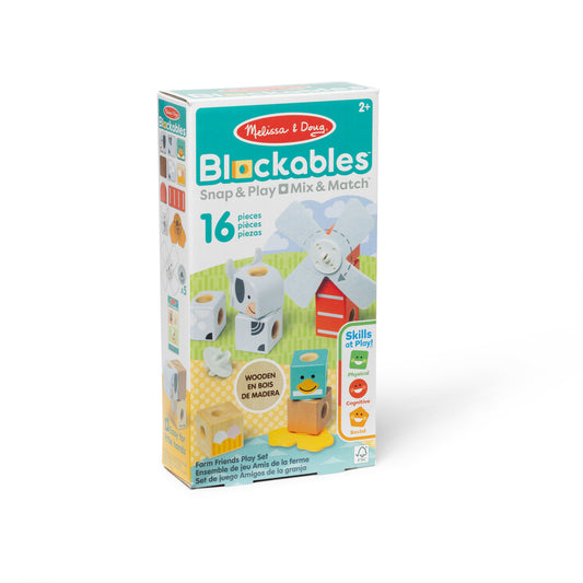 Blockables Farm Friends Small Play Set