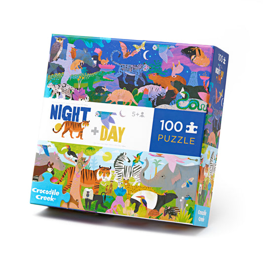 100 Pc Opposite Puzzle/Night & Day