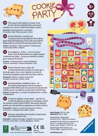 Cookie Party - Roll & Write Game